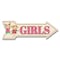 Signmission Girls Arrow Decal Funny Home Decor 30in Wide D-A-10-999844 - alternate 1